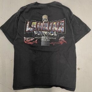 Y2K Surfwear Lahina Patrol Hawiian tee